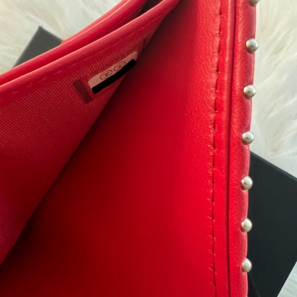 Chanel Tri-Fold Red Wallet - Picture 8 of 9